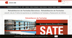 Desktop Screenshot of fachadas-rehabilitacion.net