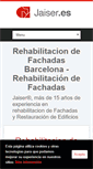 Mobile Screenshot of fachadas-rehabilitacion.net